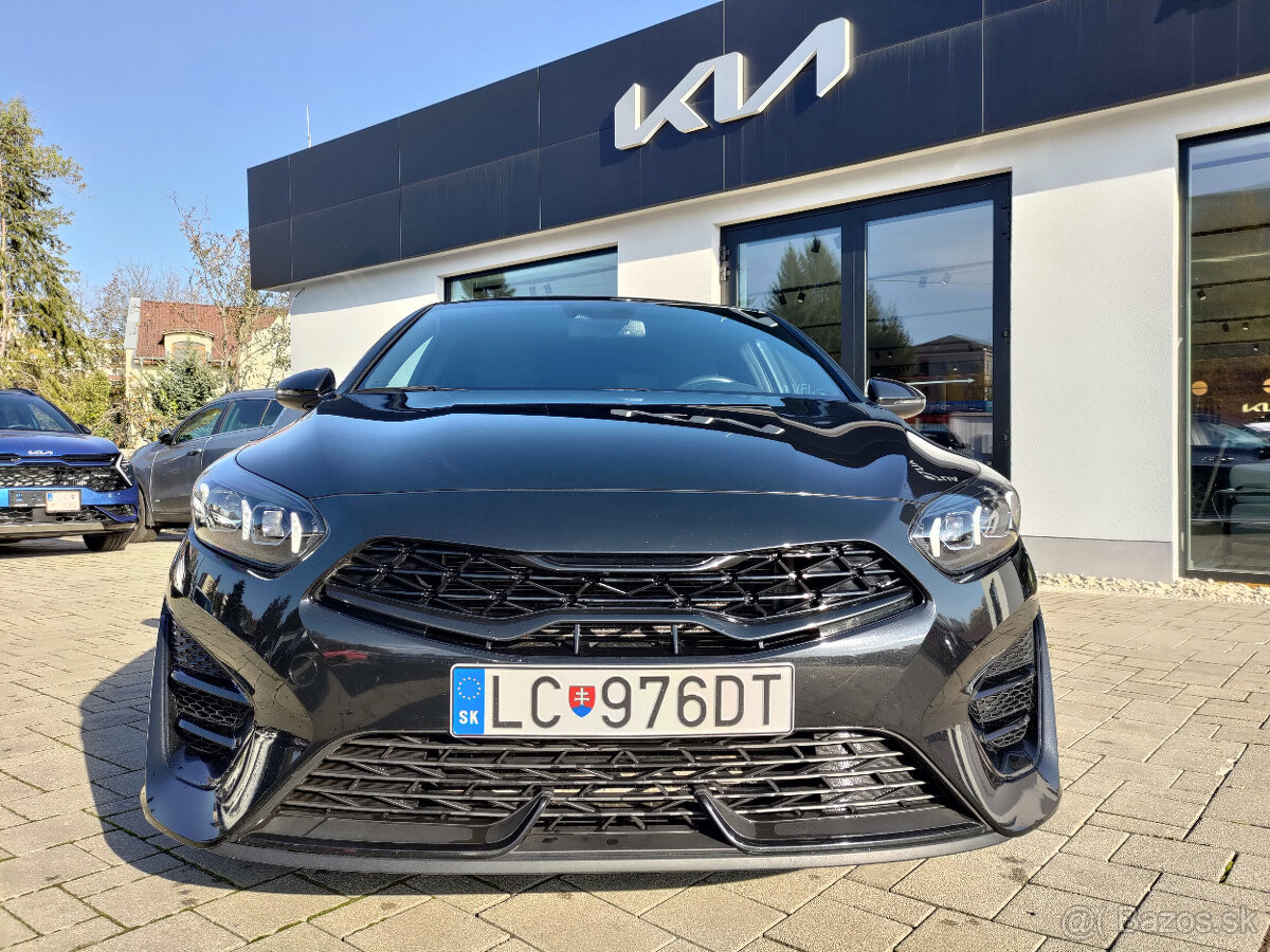 Kia Ceed 1,5 T-GDi 160k GT-Line BLACK, odpočet DPH