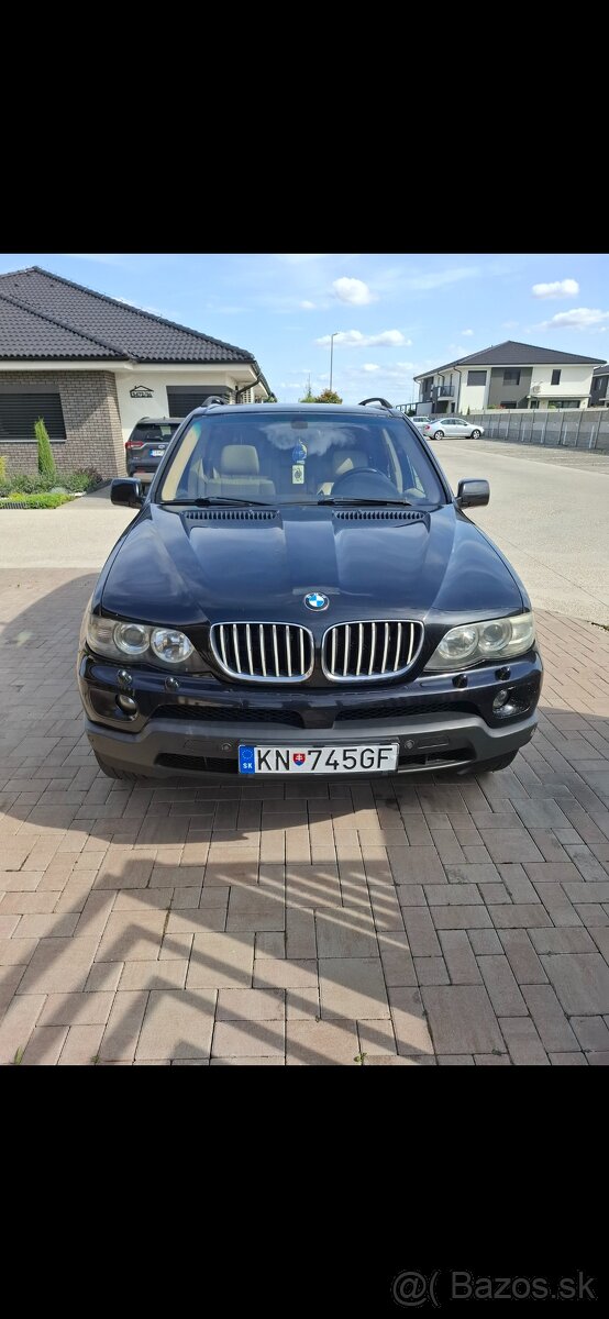 BMW X5 E53, 3.0d, 160 kw, rv 2006