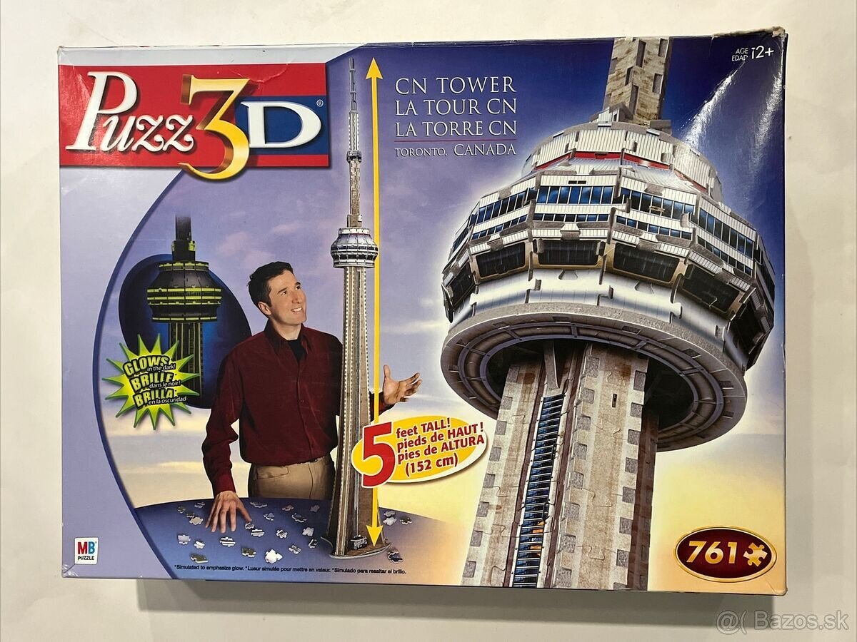 3D puzzle CN Tower (Canada)