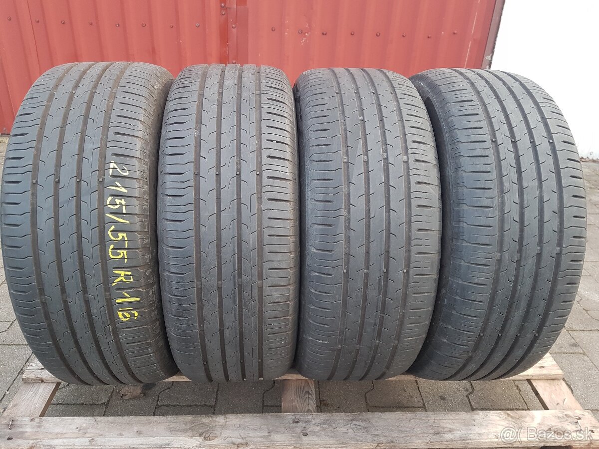 Letne 215/55R16 Continental