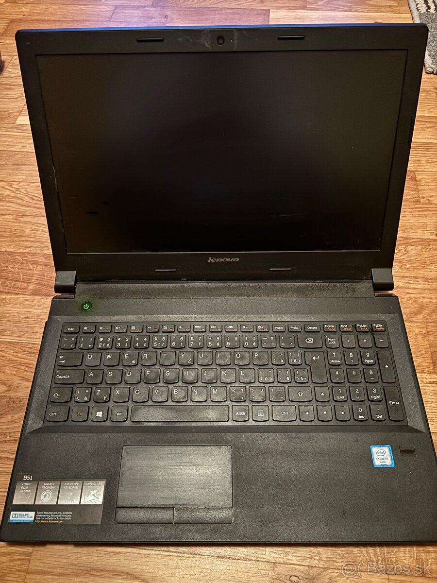 Predám plne funkčný NB Lenovo B51-80 čierny/cena 80euro