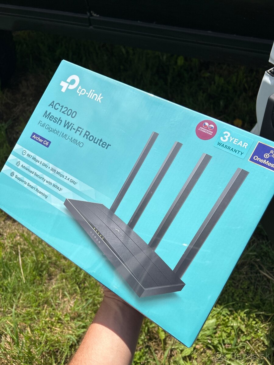 Router TP-Link Archer A6 V3 AC1200