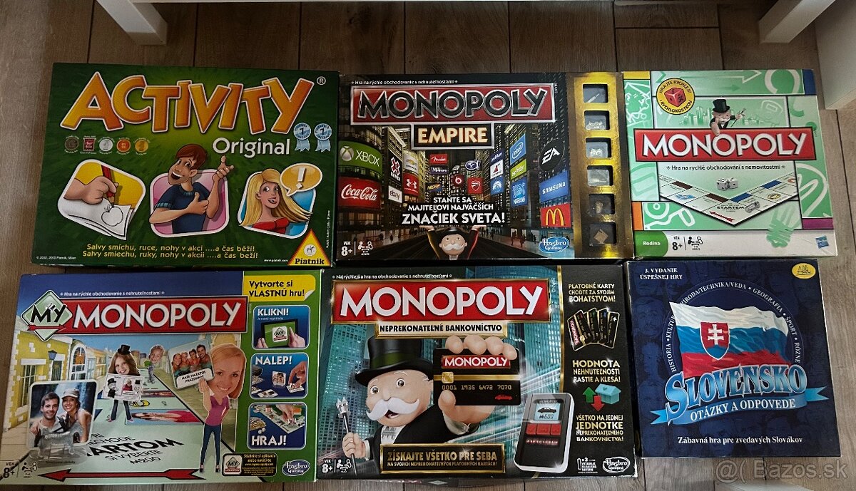 Rozne hry Monopoly