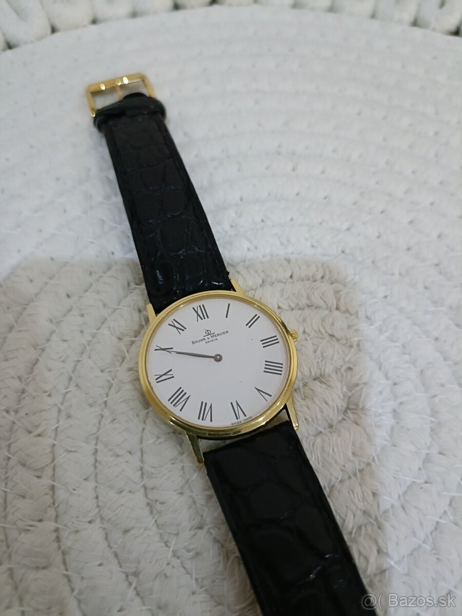 Baume Mercier ZLATE 18K ZLATO 750/100 SU ORIGINAL TOP STAVE