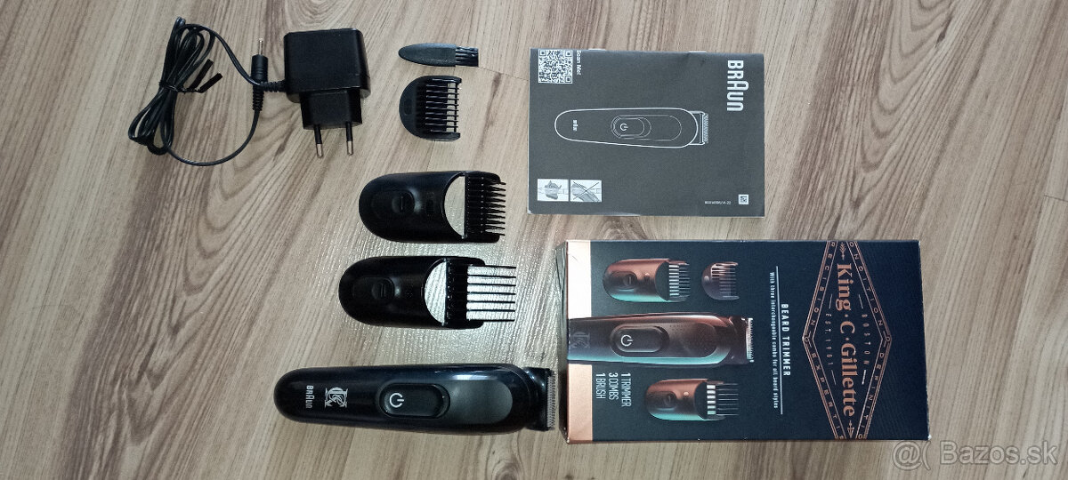 Zastrihávač fúzov KING C. GILLETTE Beard Trimmer