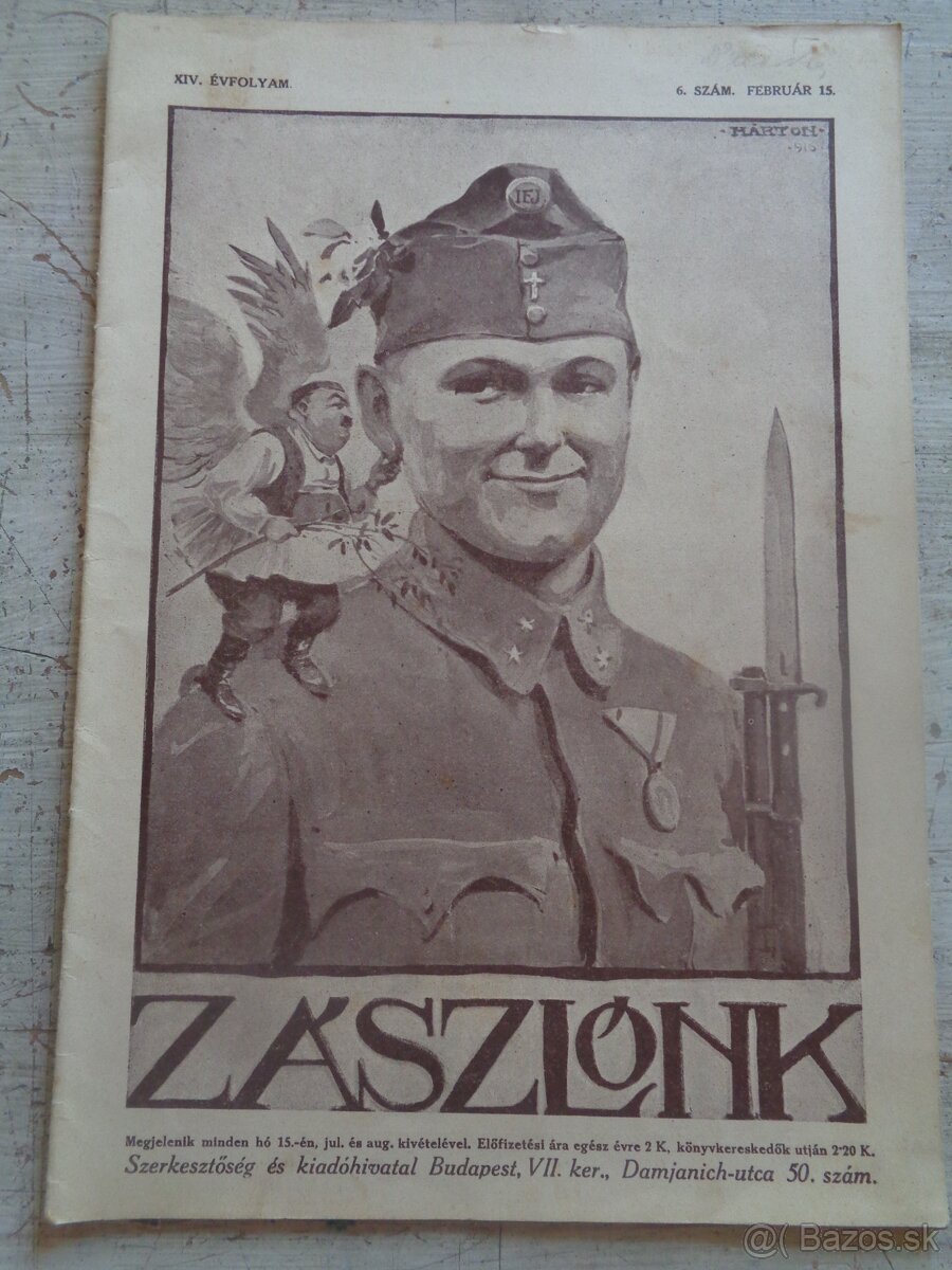 magazin s I.sv.vojny 1915 - Rakusko Uhorsko