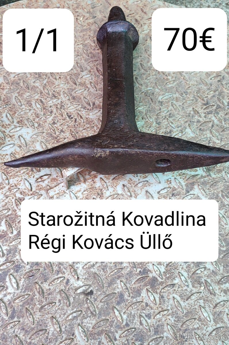 Starožitná kovadlina