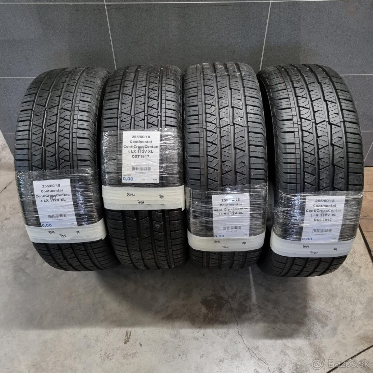 Letné pneumatiky 255/60 R18 CONTINENTAL DOT3717