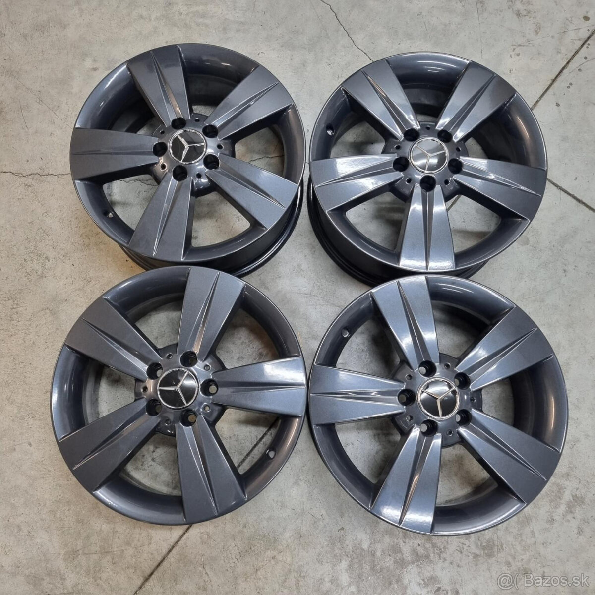 Hliníkové Mercedes V disky 5x112 R17 ET56