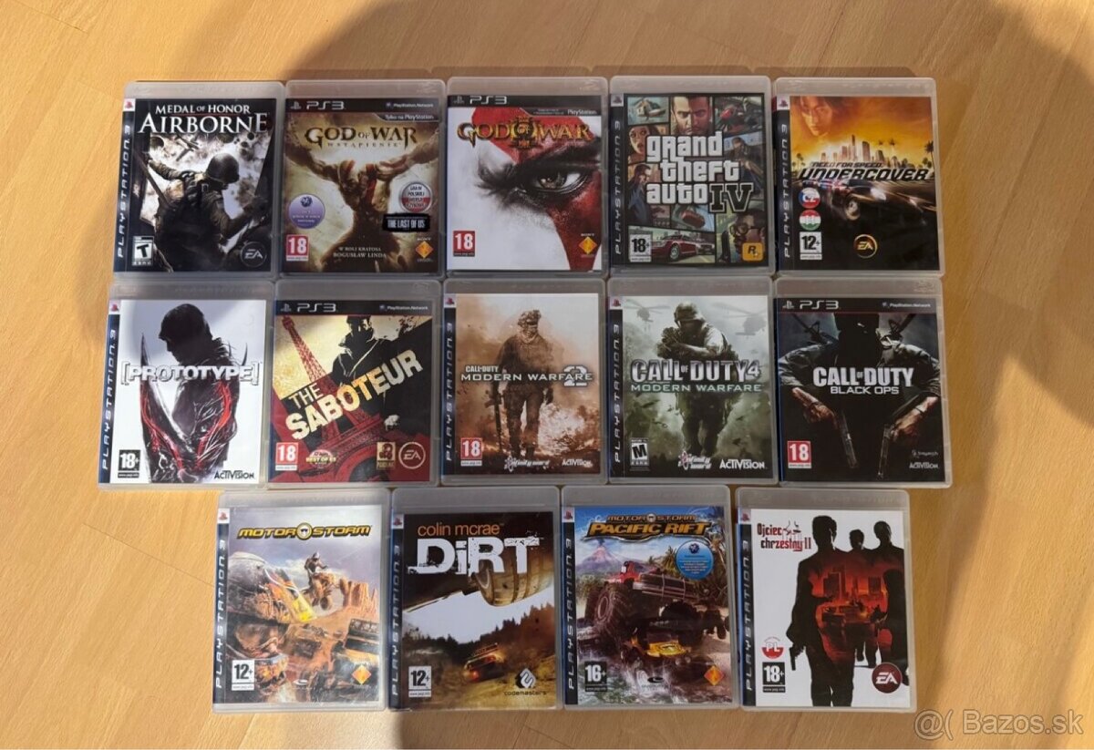 Hry na Ps3 (14ks ) - 80 eur