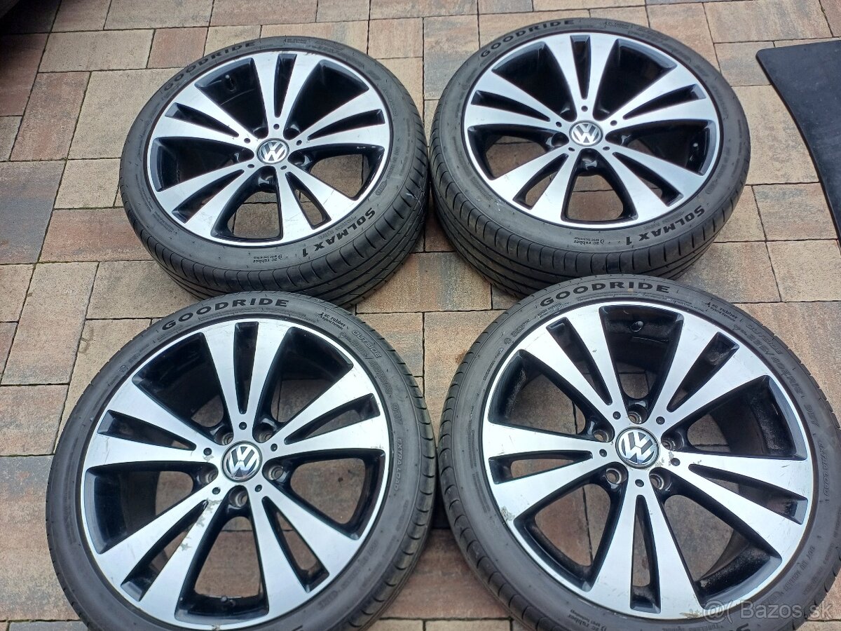 hlinikové disky org. Vw-Passat CC--8Jx18-ET-40-5x112