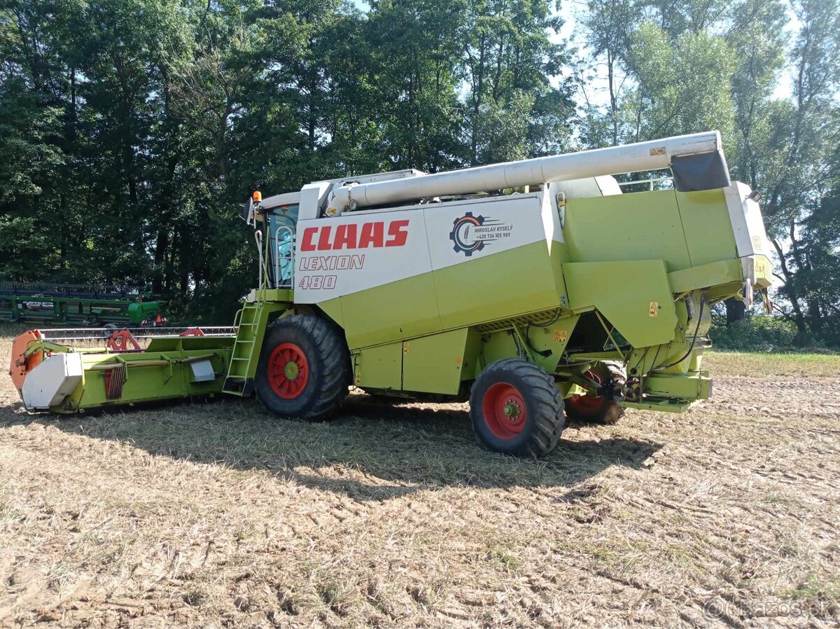 Predám kombajn Claas Lexion 480