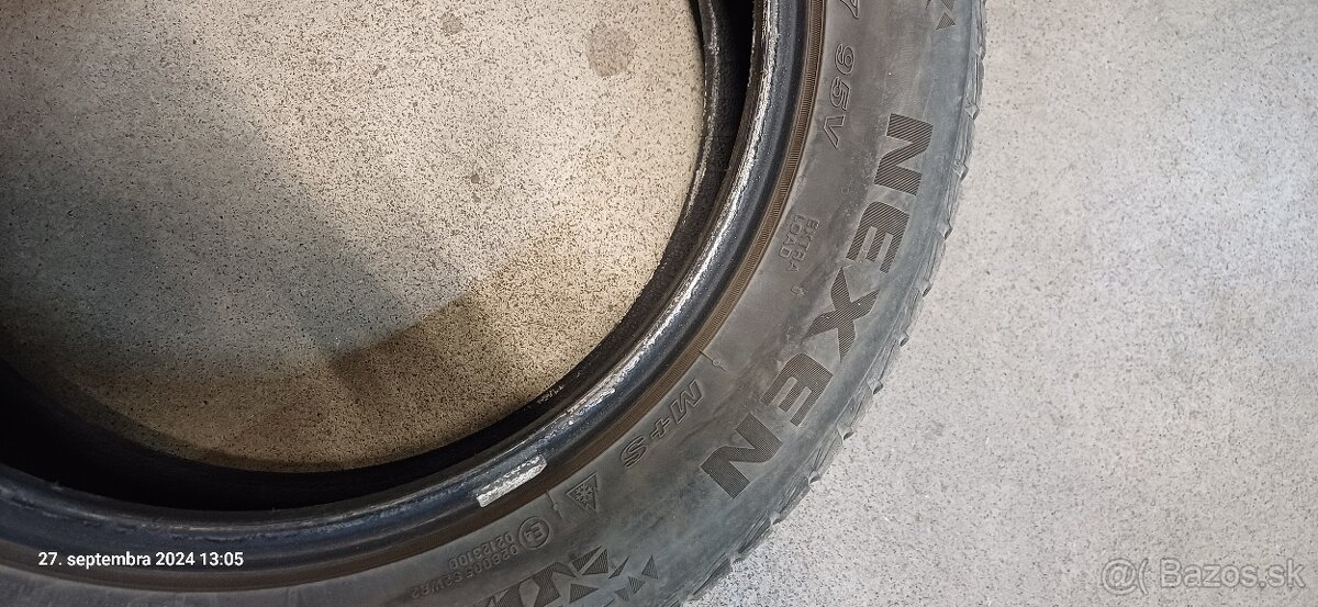 Predám Nexen 205/55r17 zimne