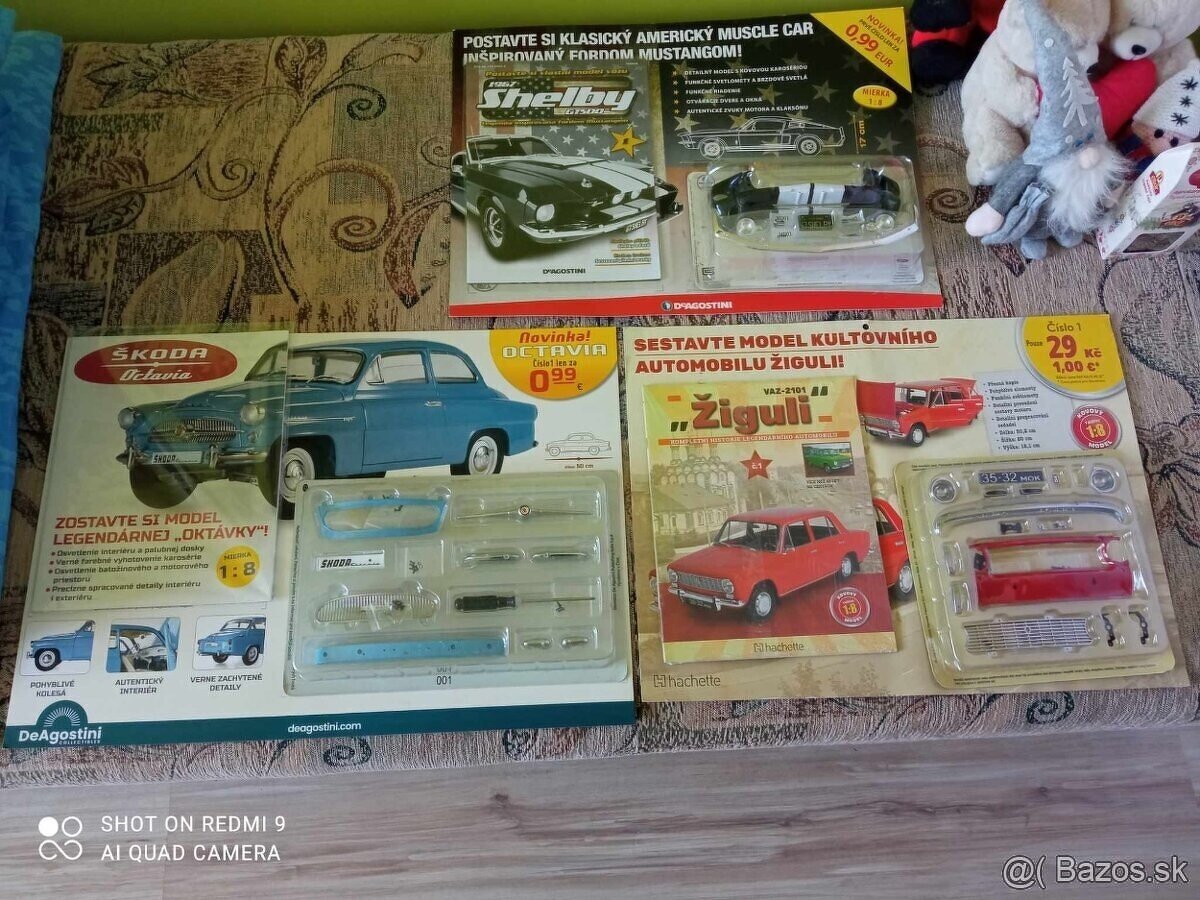 deagostini,hachette,skoda octavia,shelby,lada,vaz