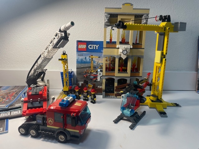 Zásah hasičov v centre 60216 | Lego City