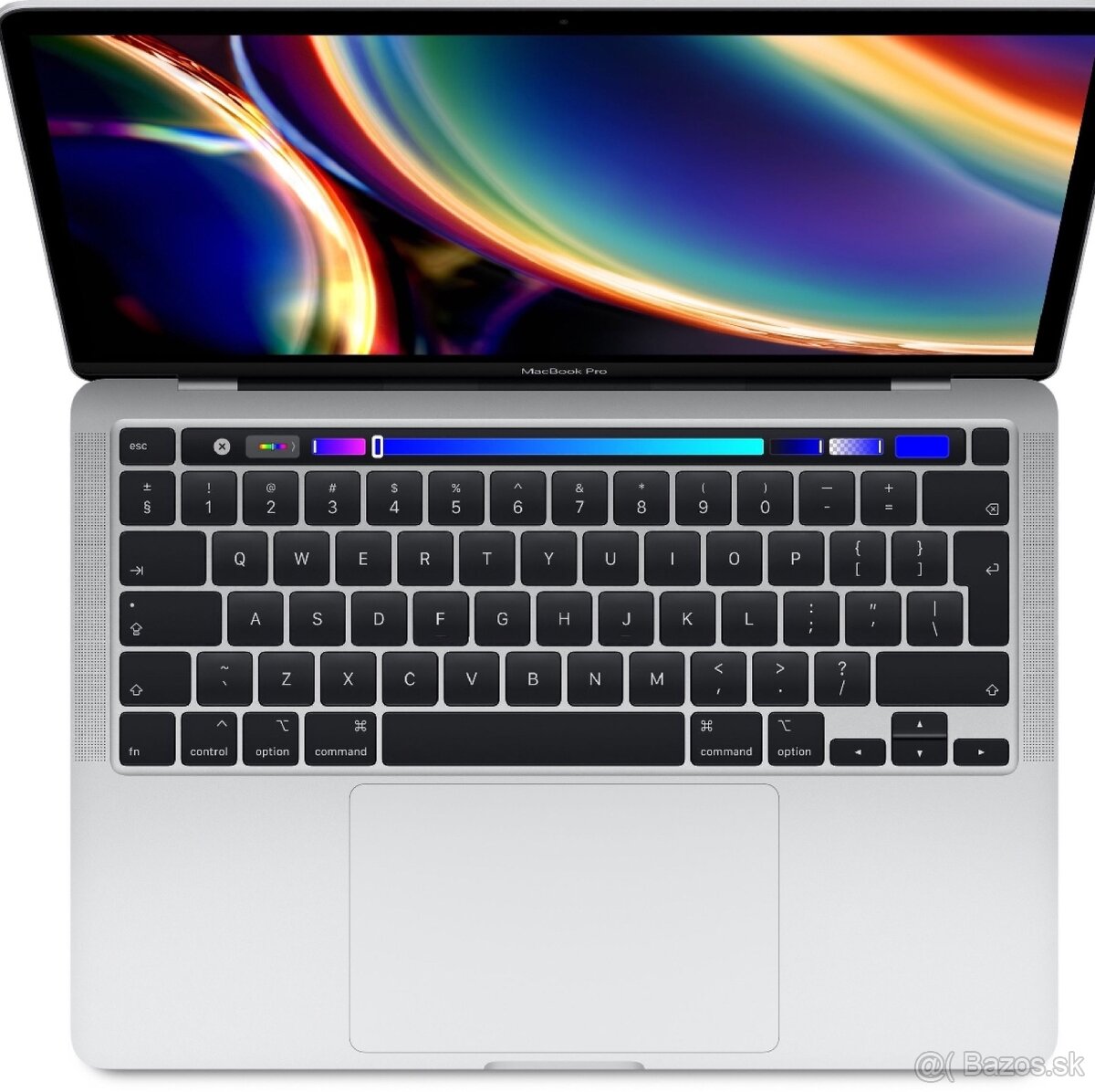 MacBook Pro 13" Retina SK 2020 M1 s Touch Barom Strieborný