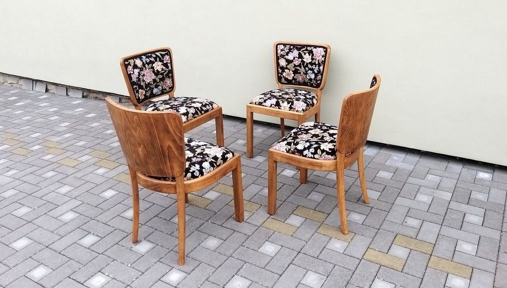 Prvorepublikové stoličky THONET 4ks