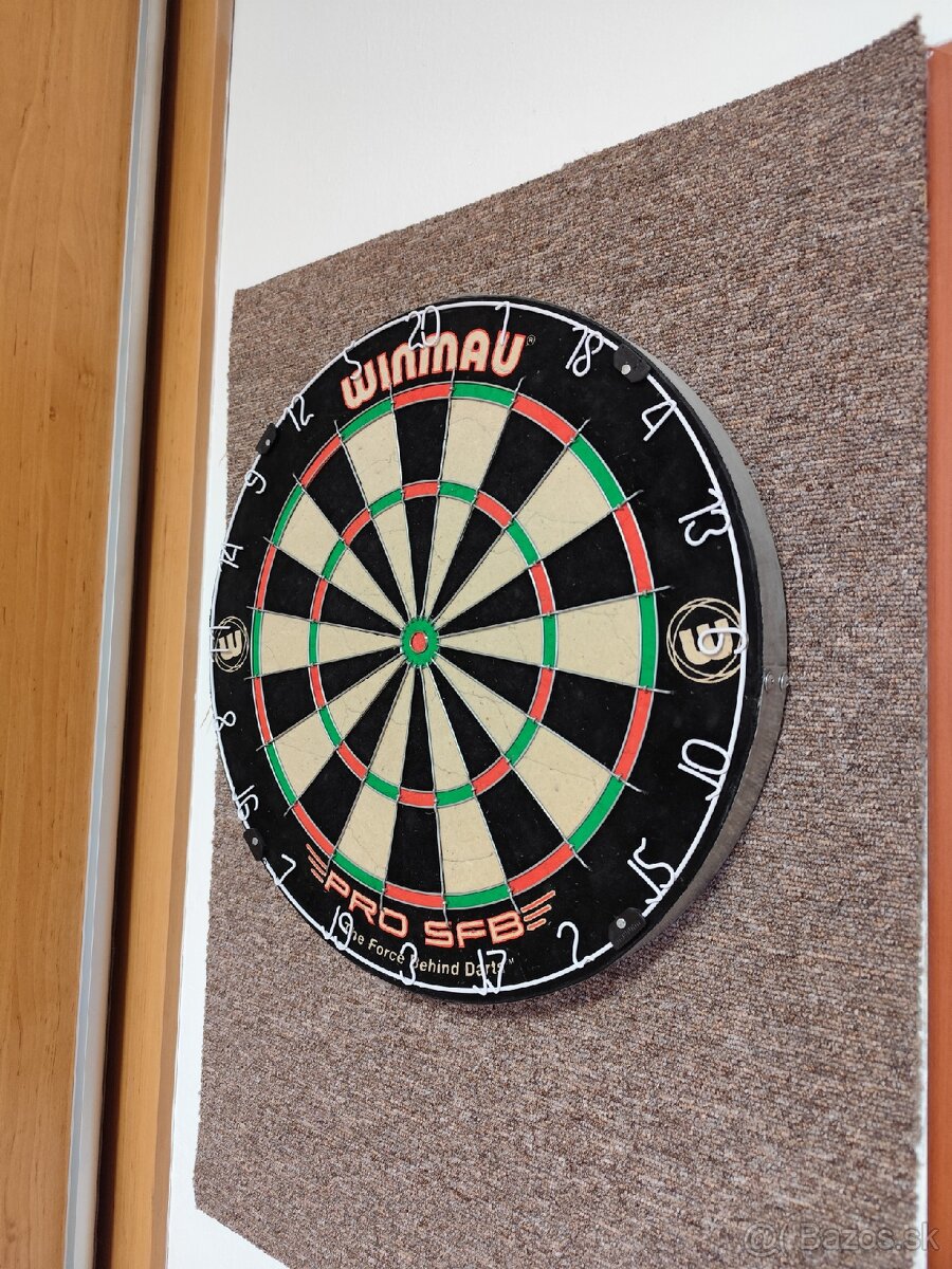 Winmau PRO SFB + šipky