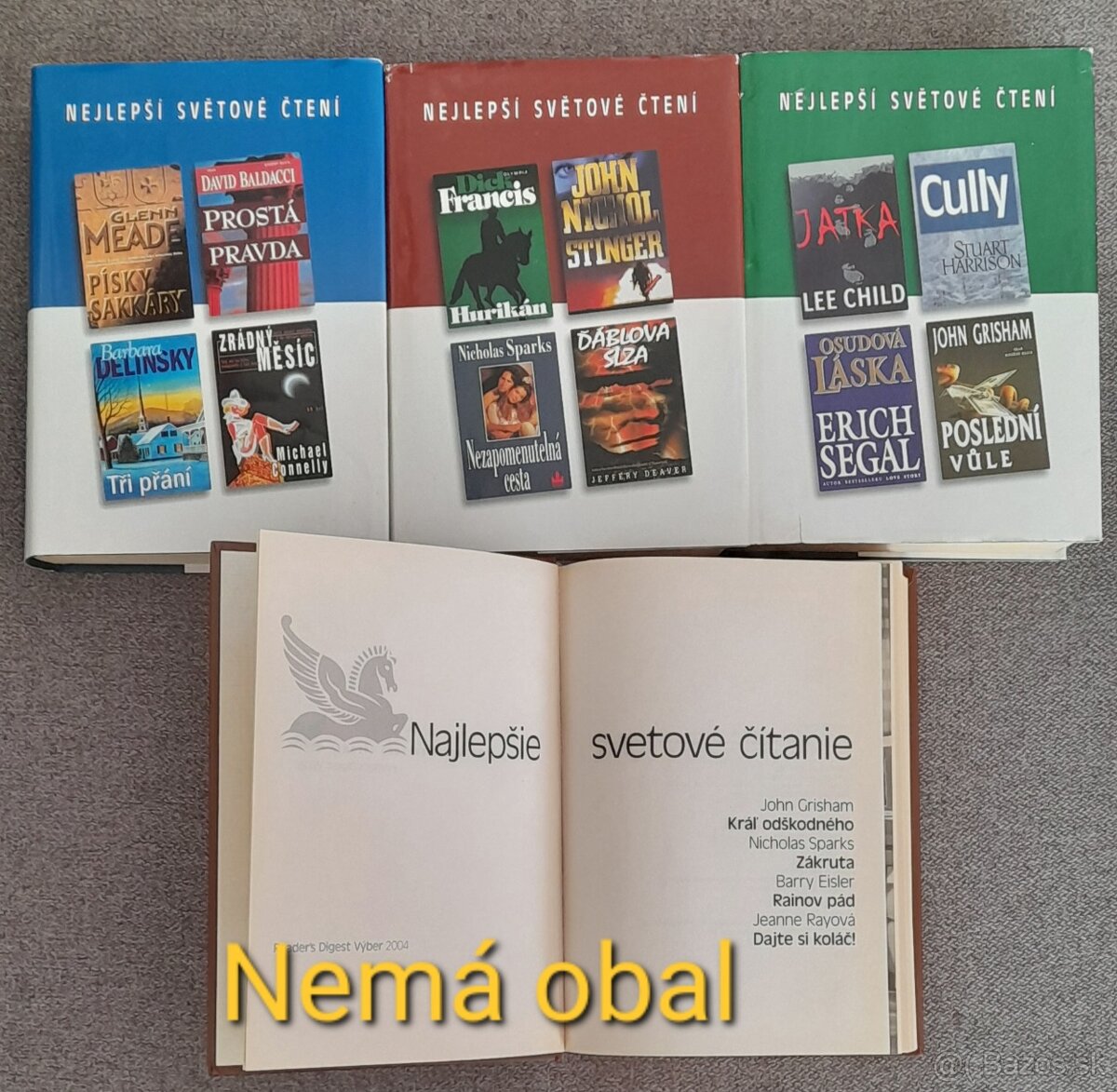 Predám knihy Najlepšie svetové čítanie