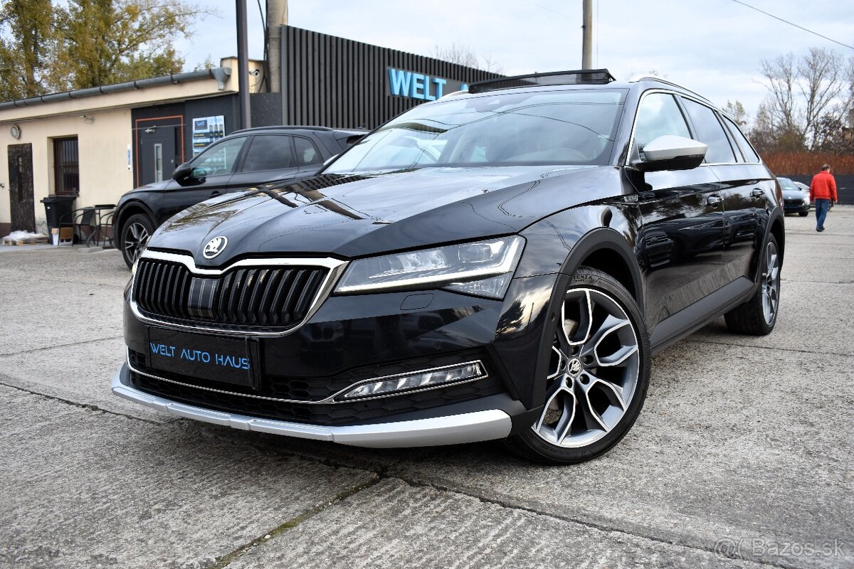 Škoda Superb Combi 2.0 TDI SCR Scout 4x4 DSG Webasto