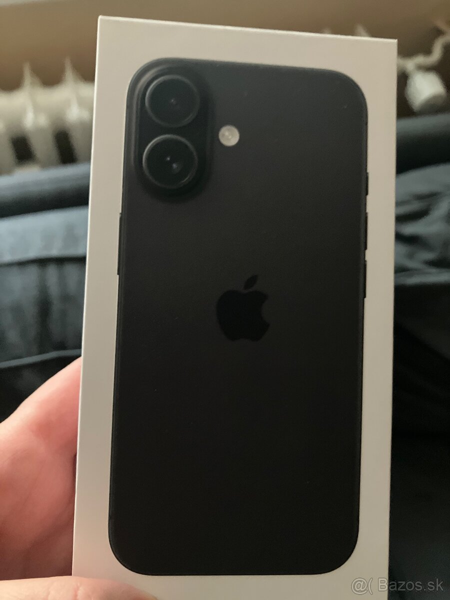 iPhone 16, 256gb, čierny - nový