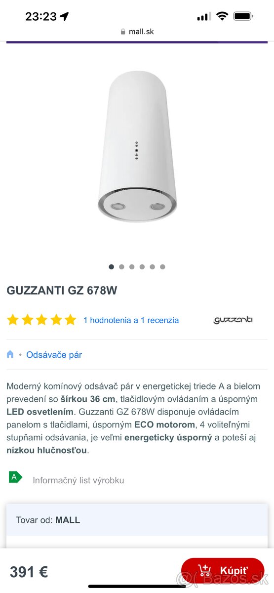 Digestor Guzzanti GZ 678W