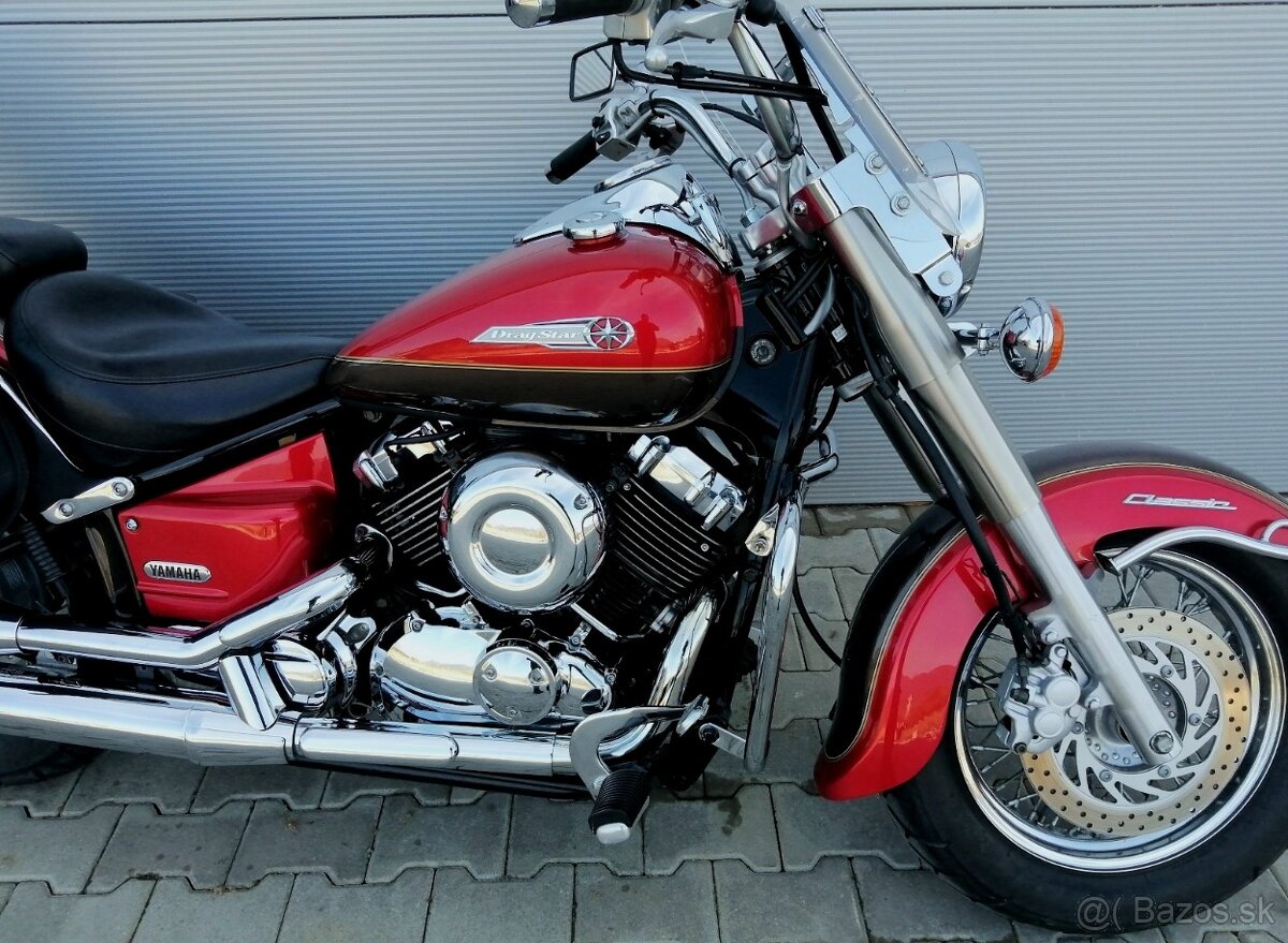 YAMAHA CLASSIC DRAGSTAR 650, /.r.2000, naj:14.100km ..