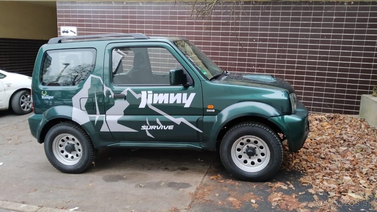 Suzuki Jimny 1.5DDiS 63 kW TAŽNÉ 4x4 Ranger