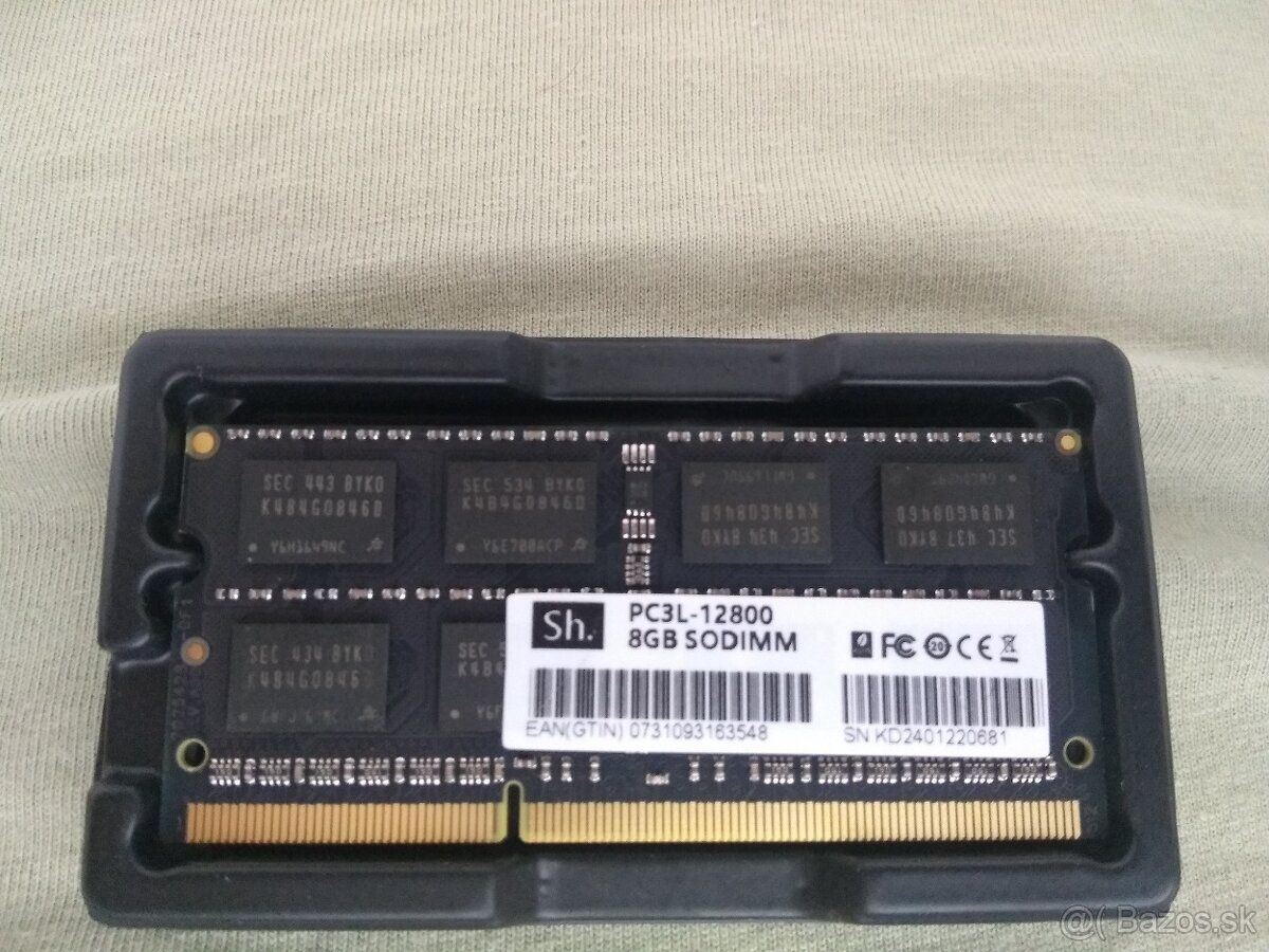 Pamät  RAM DDR3 8GB