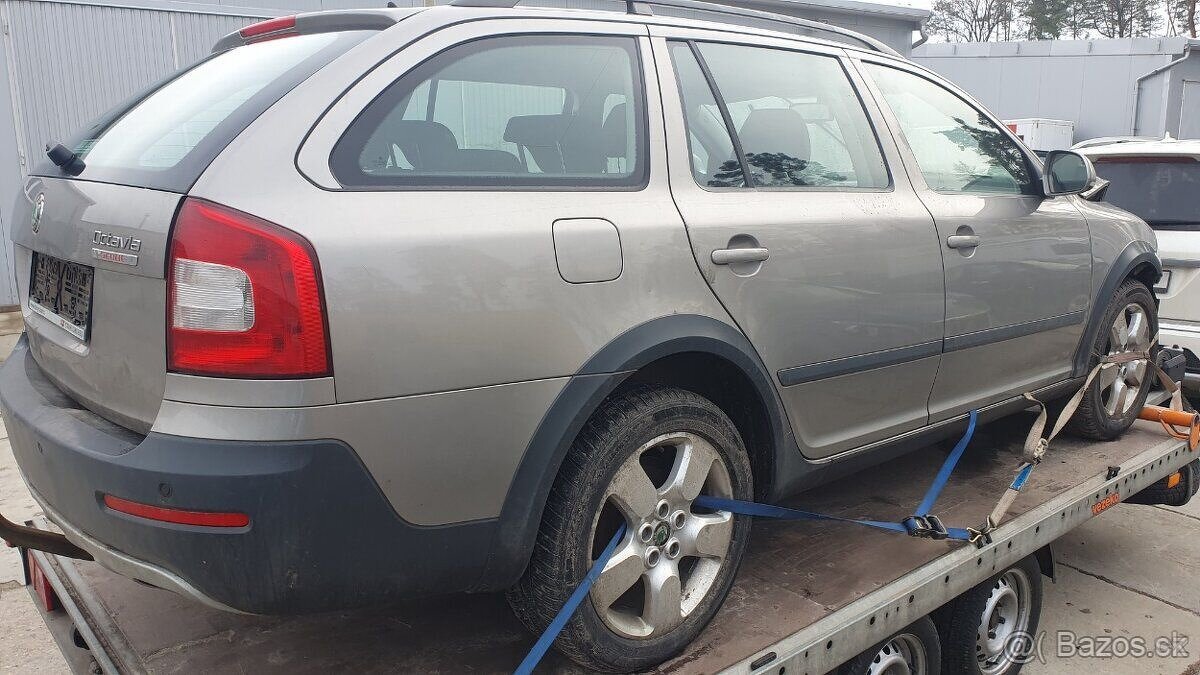 Škoda Octavia II,scout, 1.8tsi,118kw,2012,4x4,klimatizace