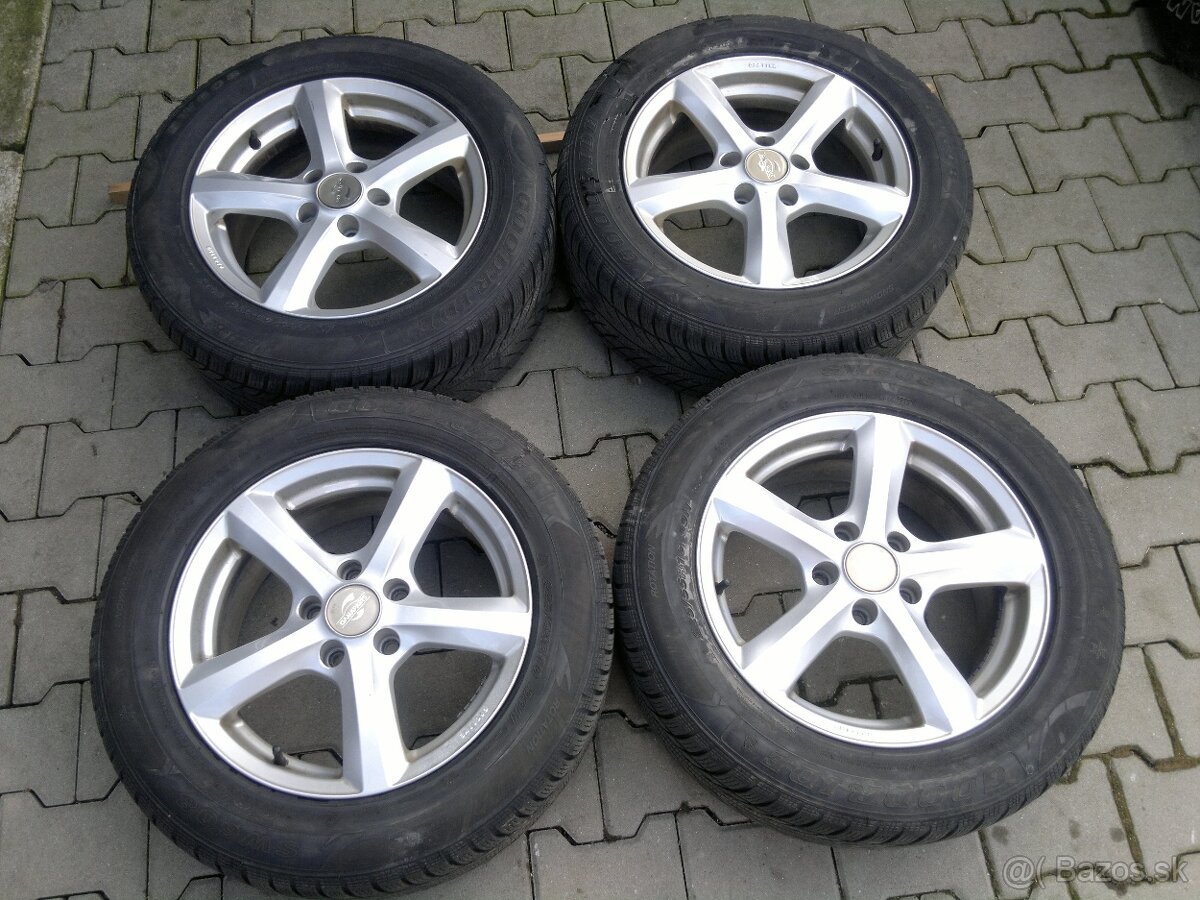 Elektrony Gamaparts 5x112 r16, zimné pneu. 225/55 r16