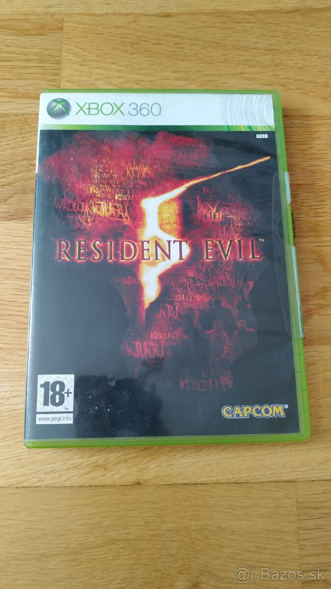 Resident Evil 5 a Resident Evil 6 Xbox 360