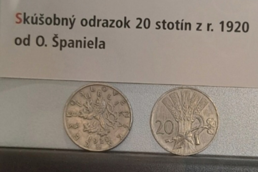 Zháňam mincu 20 stotin skúšobná razba