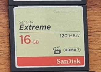 Sandisk CF 16 GB UDMA7