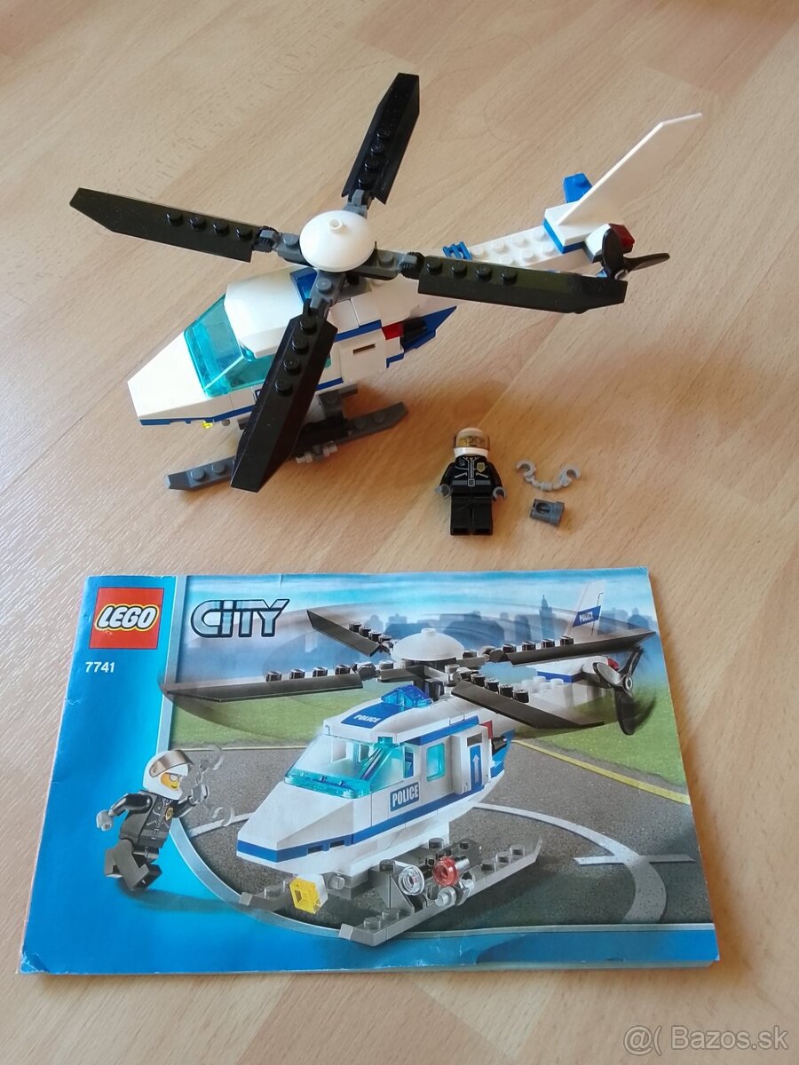 LEGO City 7741 Policajný vrtuľník