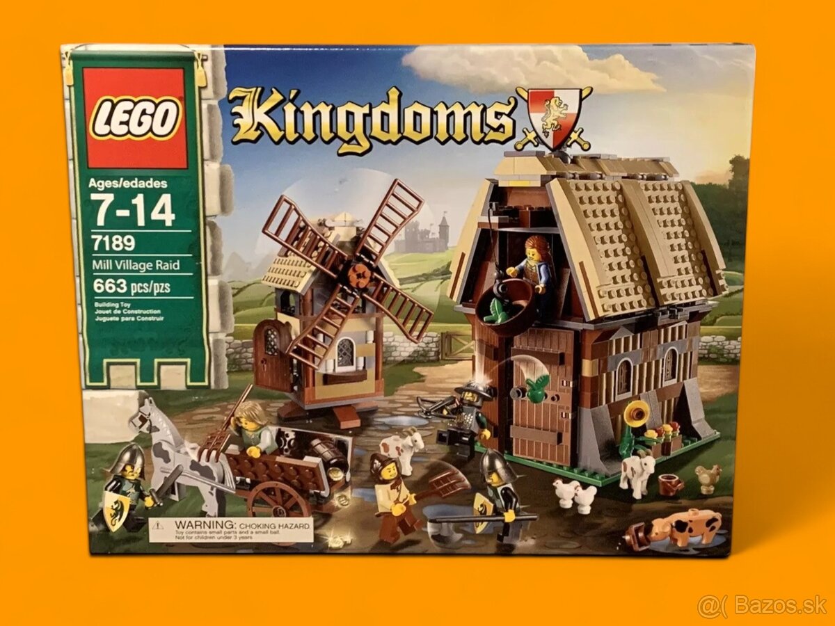 LEGO 7189 Kingdoms Castle Mill Village Raid