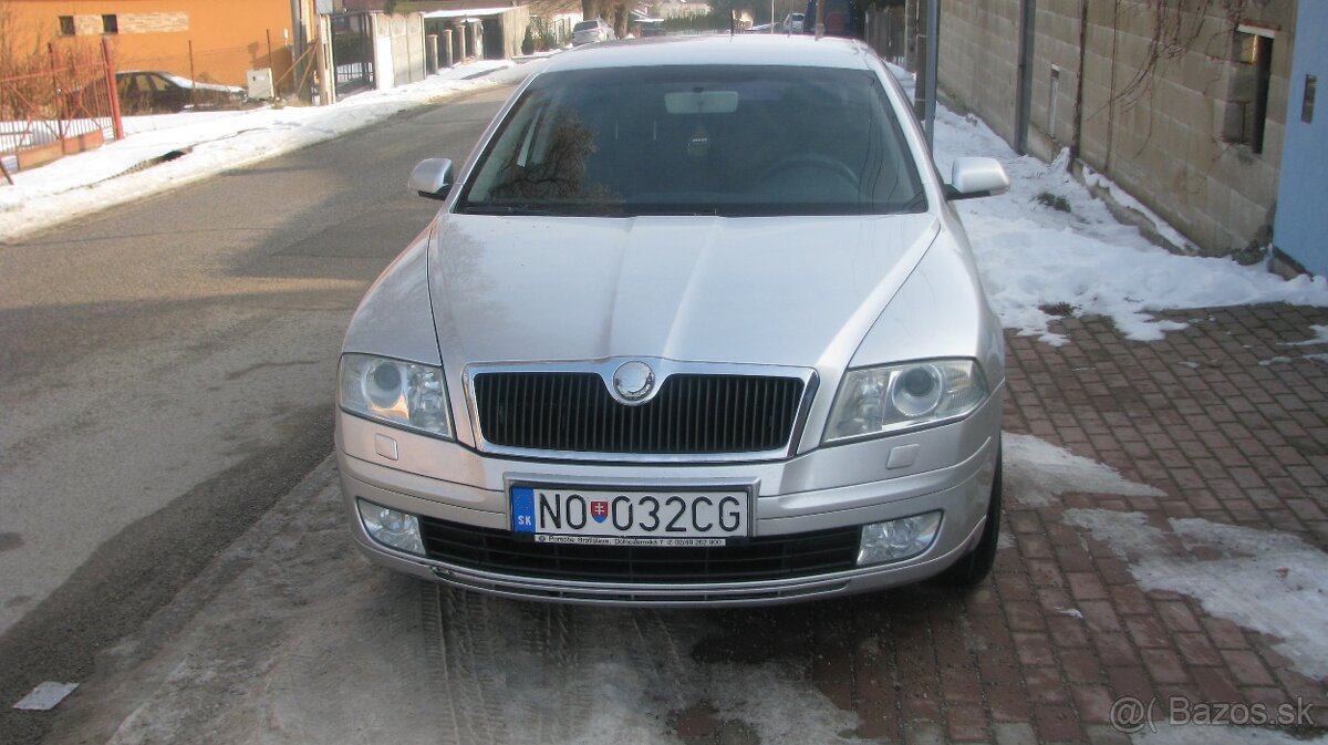 Škoda Octavia 1,6 benzín + LPG, r. 2007