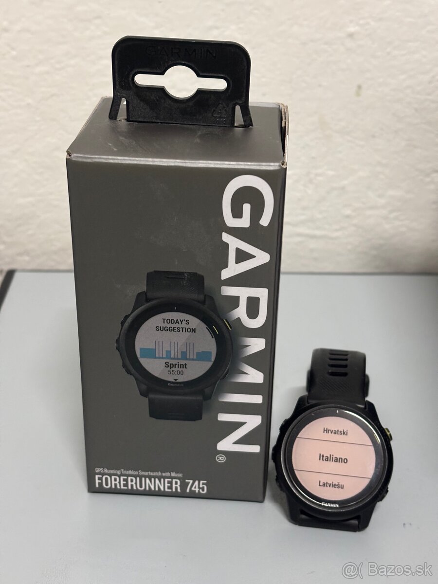 Predám garmin forerunner 745 music