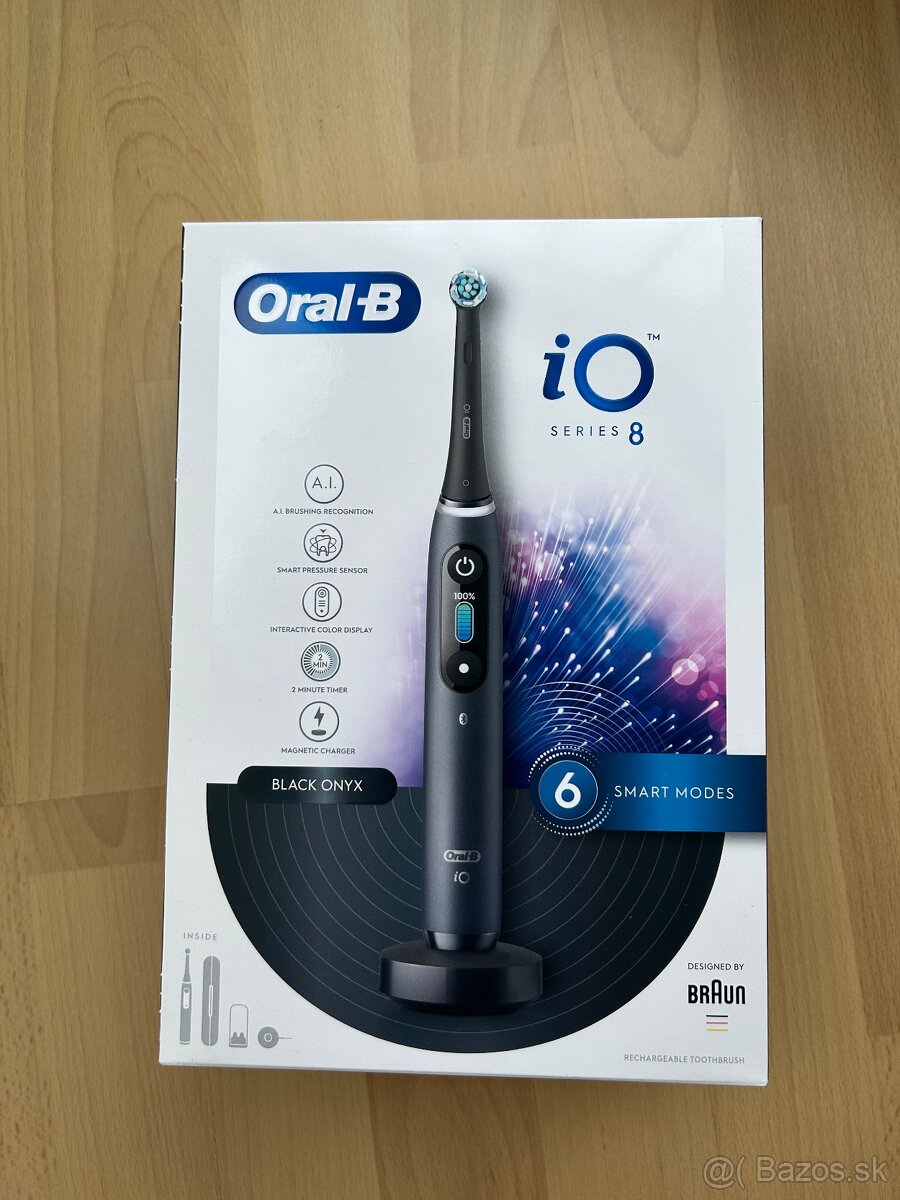 Oral B iO 8 - nová sonická zubná kefka