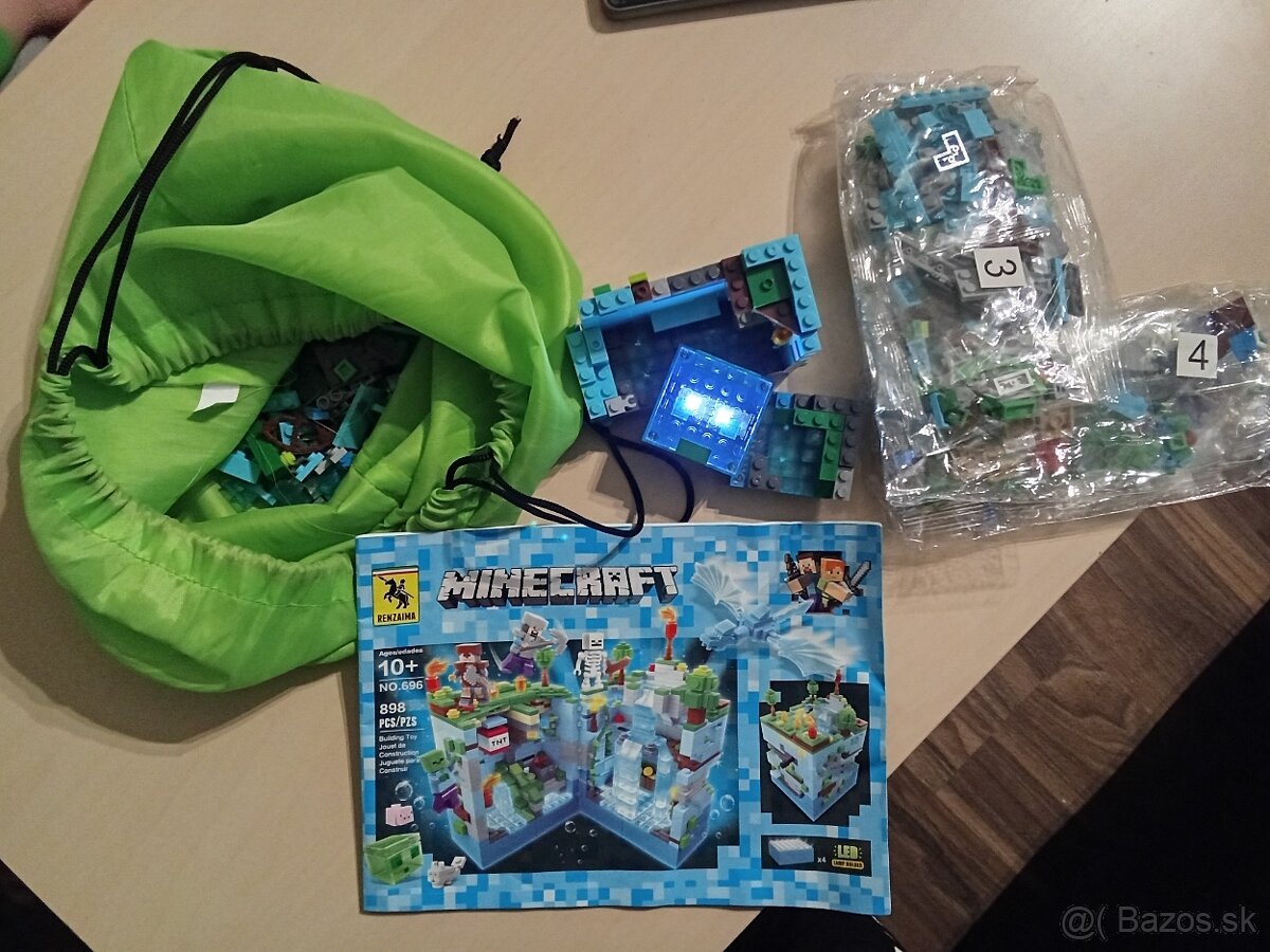 Minecraft LED lego