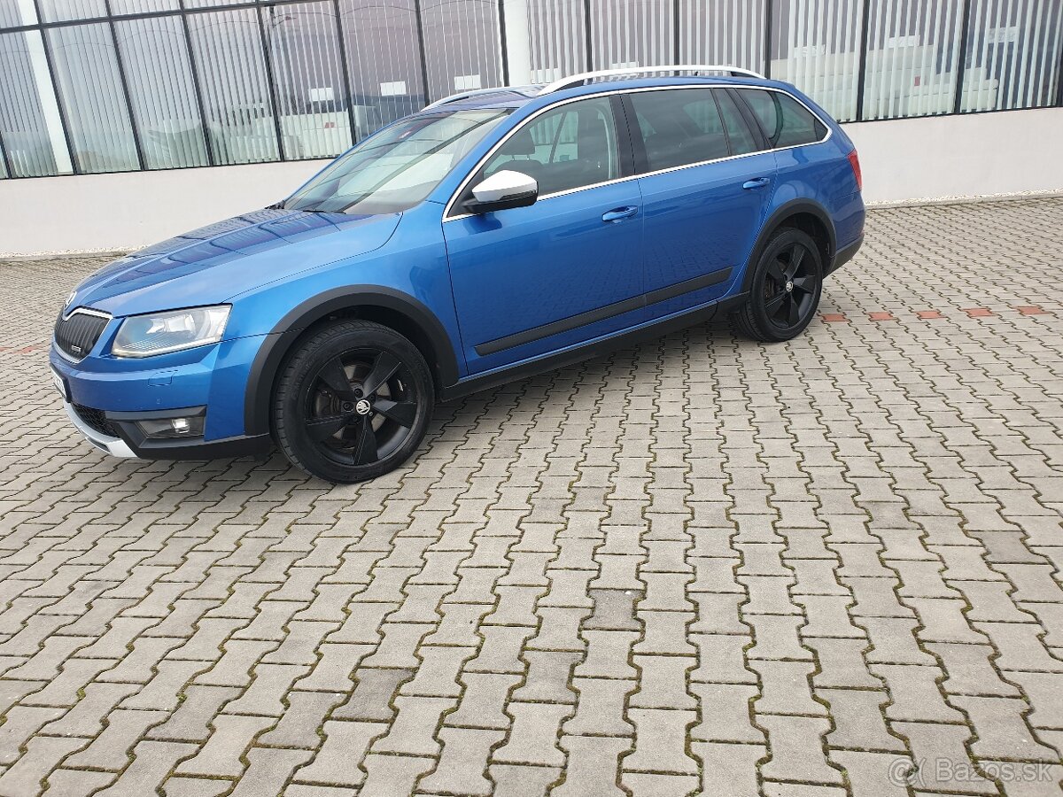 Škoda Octavia Scout 2,0 TDi DSG bixenon,ťažné, SK auto