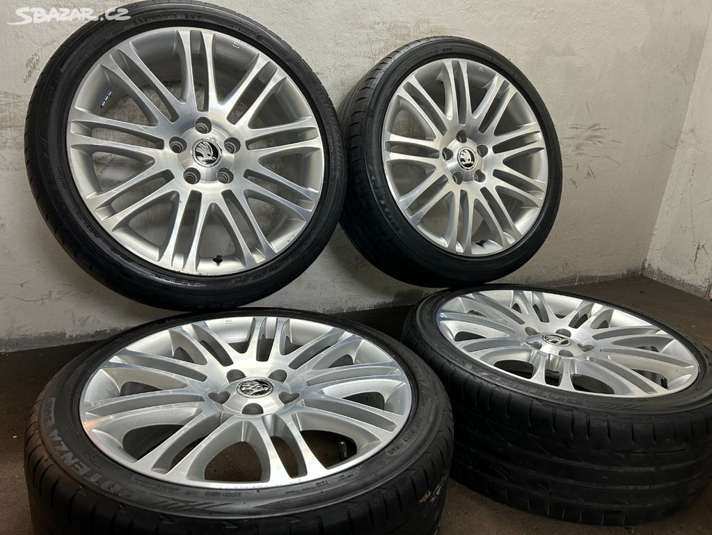 Disky Škoda 5x112 Luxon R18 Superb II ET46 7,5J