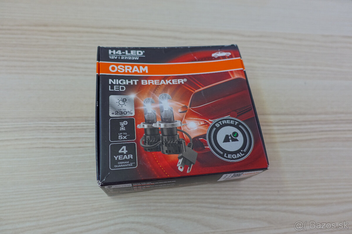 H4 LED OSRAM Legalne na SR