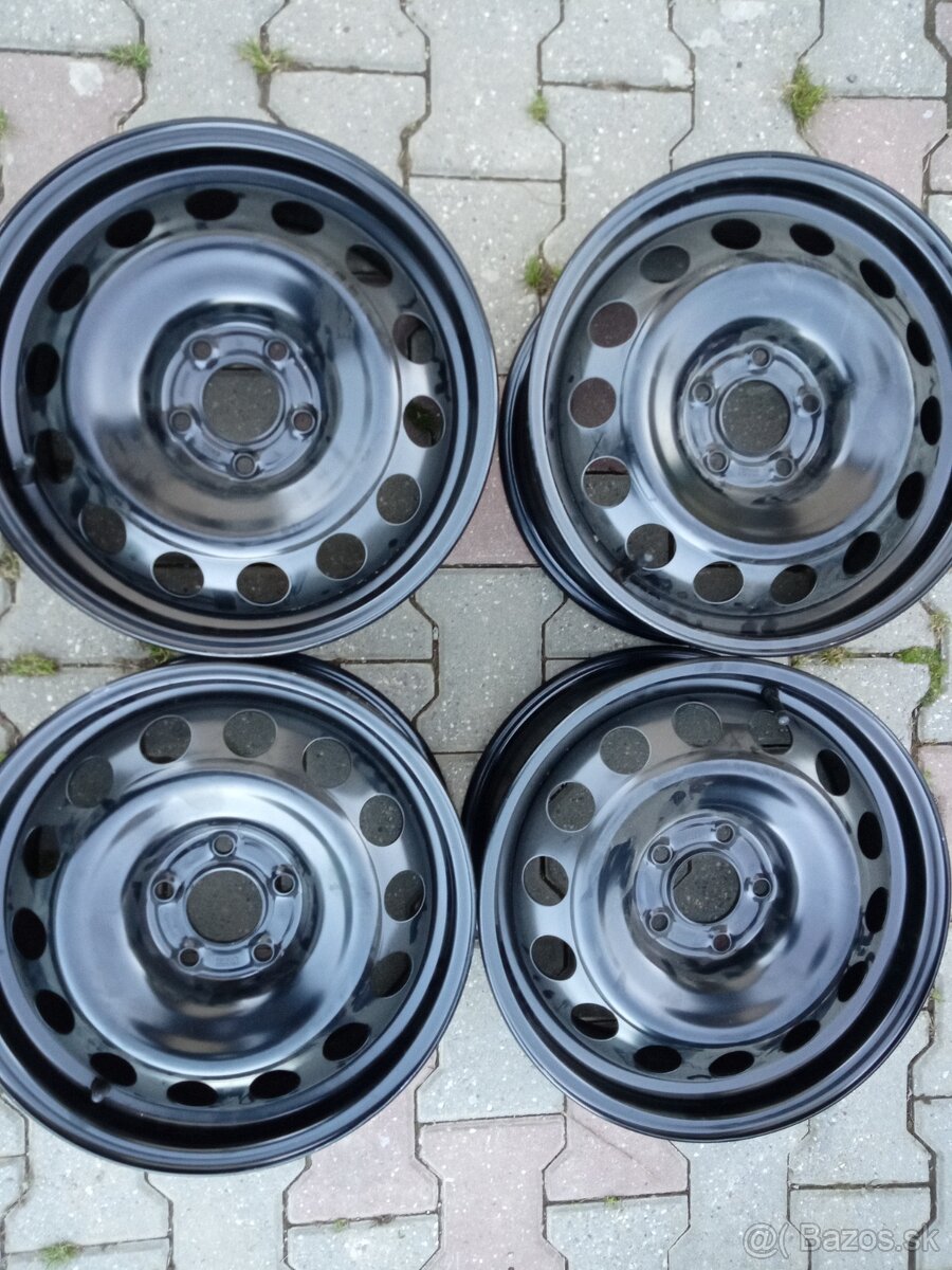 Peugeot, Citroen, Opel 16"5x108 originálne plechové disky