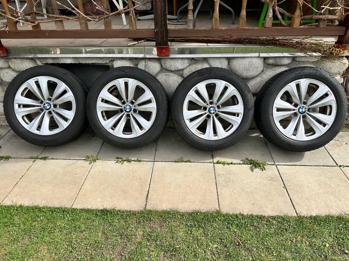 Zimné pneumatiky 245/50 R18, RunFlat +  BMW disky 8Jx18 EH2+