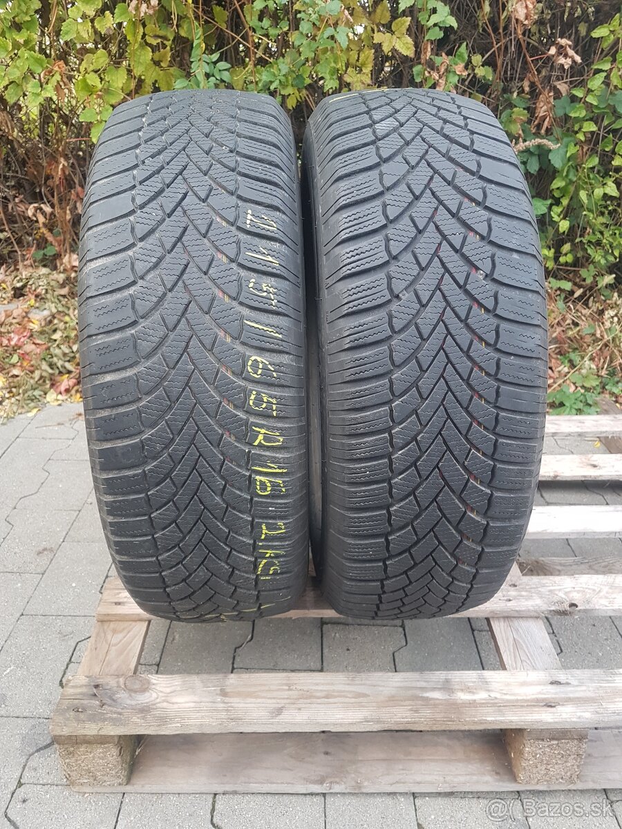 Zimne 215/65R16 Bridgestone