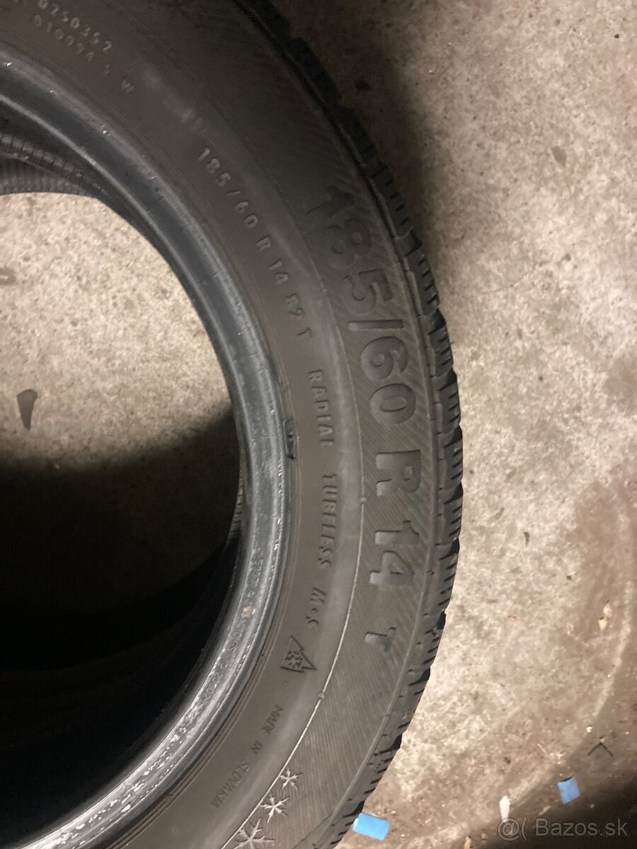 185/60r14 zimne 2 kusy