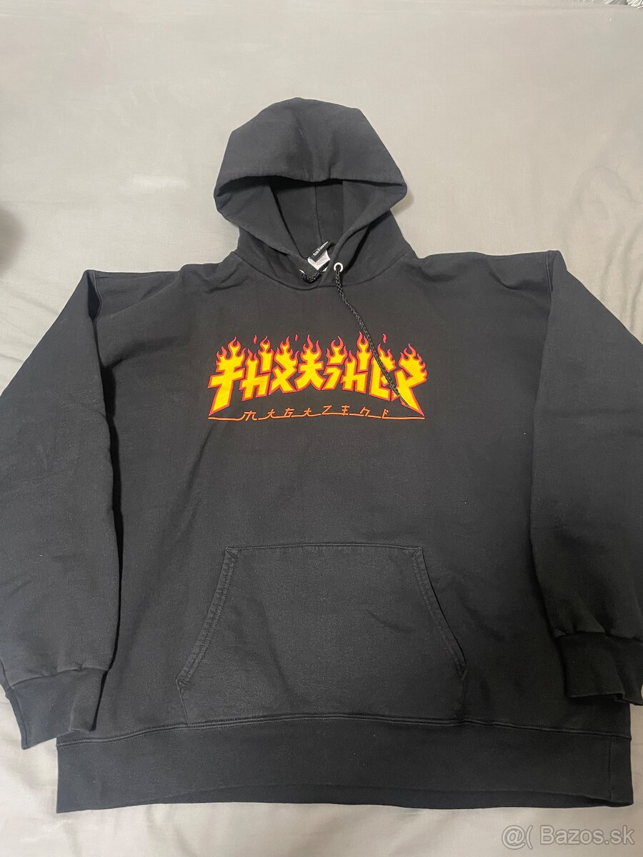 Thrasher Flame Logo Hoodie