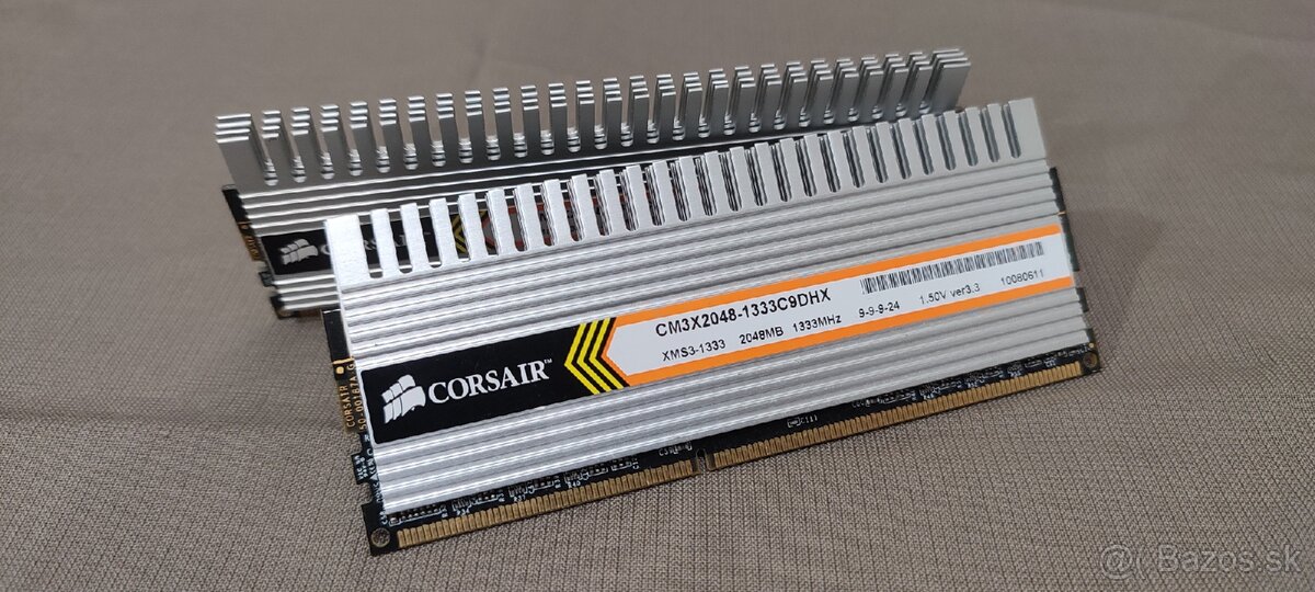 DRam ddr3 corsair s chladicom