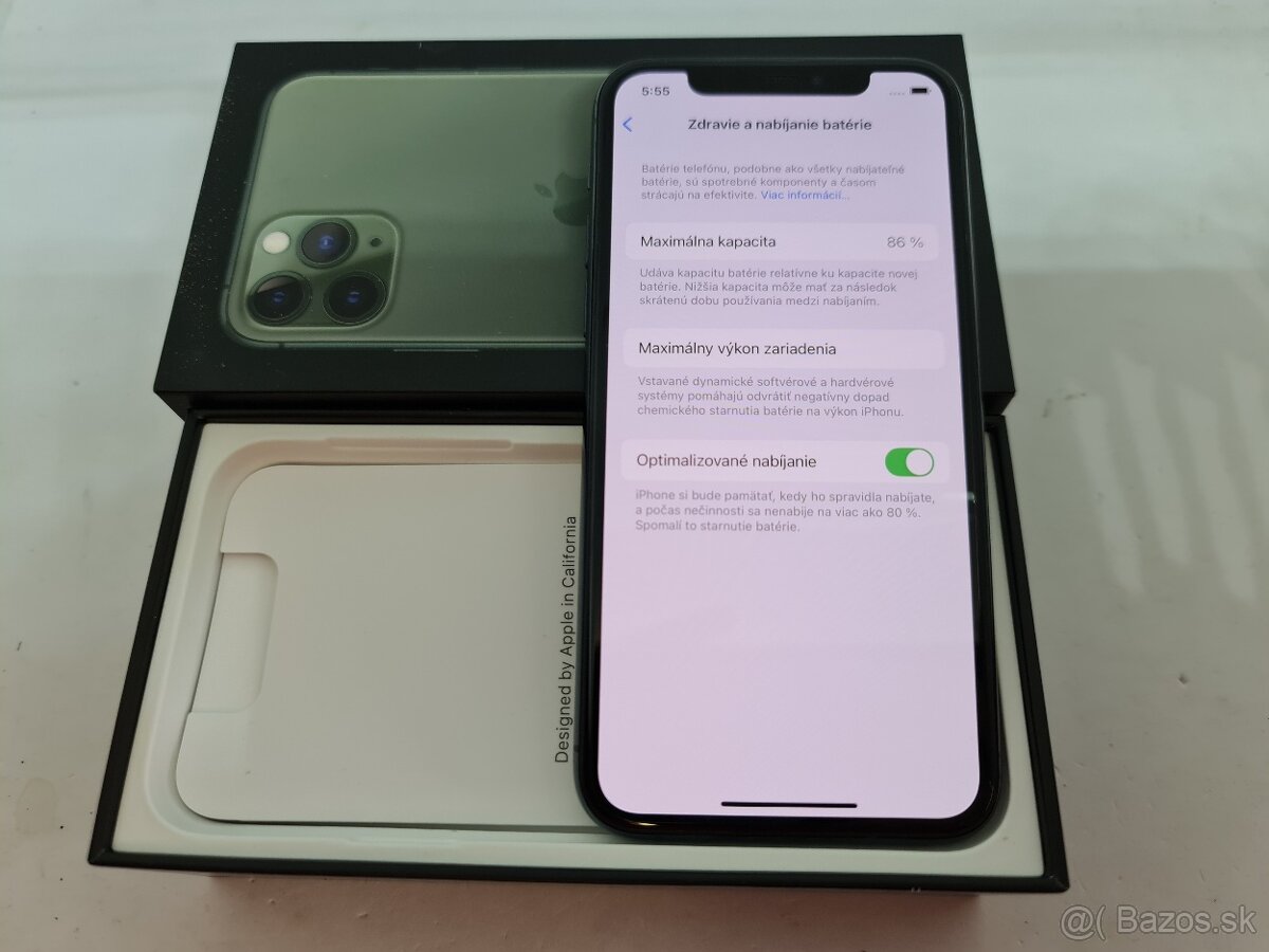 IPHONE 11 PRO MIDNIGHT GREEN 256GB ZÁRUKA - STAV AKO NOVÝ